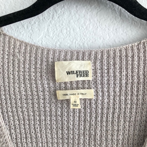 Aritzia waffle knit sweater - Picture 5 of 9